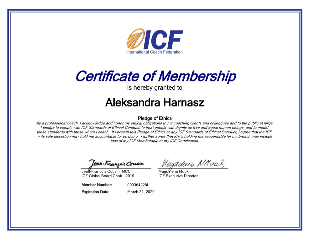 icf membership coaching